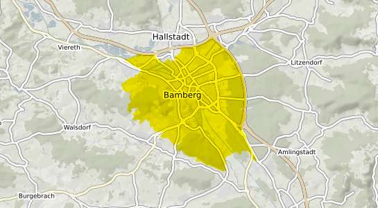 Immobilienpreisekarte Bamberg