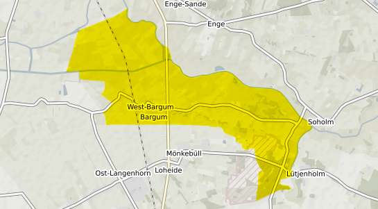 Immobilienpreisekarte Bargum