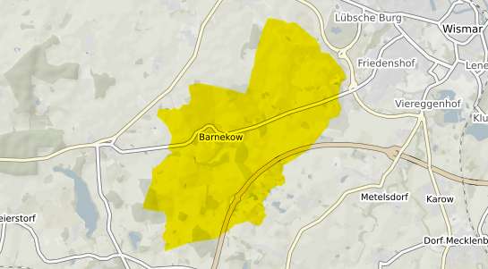 Immobilienpreisekarte Barnekow