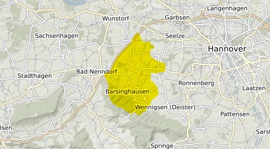 Immobilienpreisekarte Barsinghausen