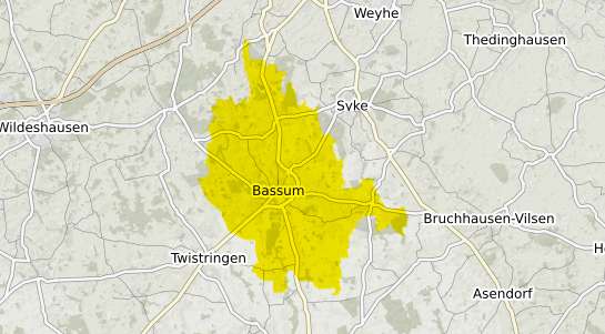 Immobilienpreisekarte Bassum