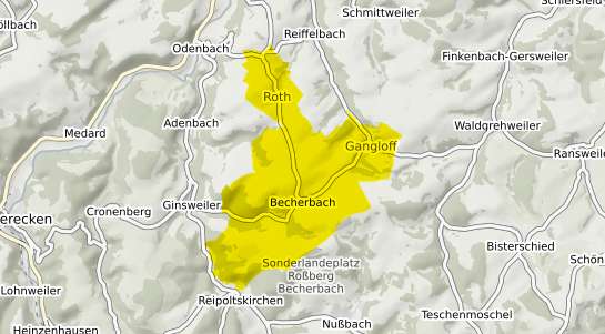 Immobilienpreisekarte Becherbach Pfalz