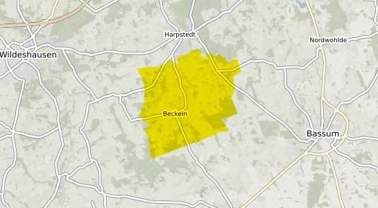 Immobilienpreisekarte Beckeln