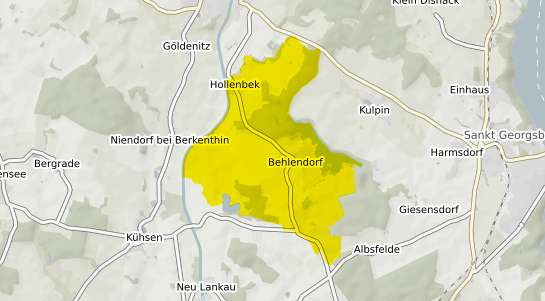 Immobilienpreisekarte Behlendorf