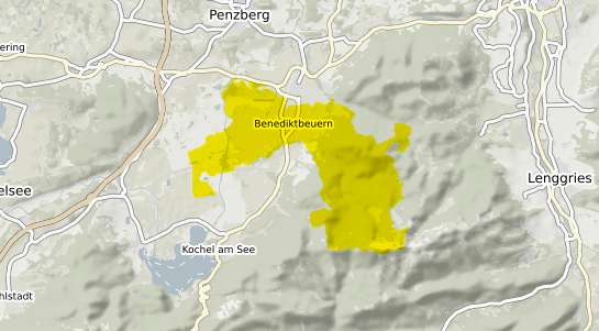 Immobilienpreisekarte Benediktbeuern