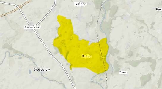 Immobilienpreisekarte Benitz b. Schwaan