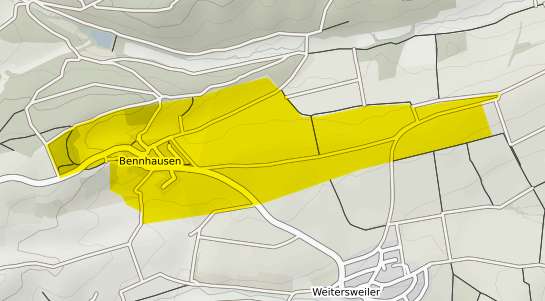 Immobilienpreisekarte Bennhausen