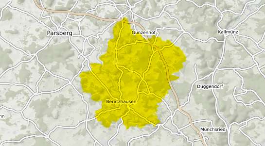 Immobilienpreisekarte Beratzhausen