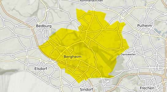 Immobilienpreisekarte Bergheim Erft