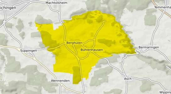 Immobilienpreisekarte Berghülen