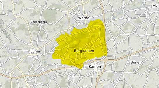 Immobilienpreisekarte Bergkamen