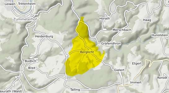 Immobilienpreisekarte Berglicht