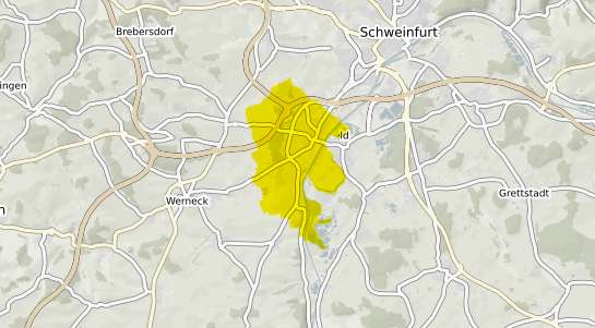 Immobilienpreisekarte Bergrheinfeld