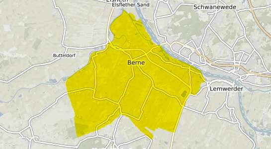 Immobilienpreisekarte Berne Kr. Wesermarsch