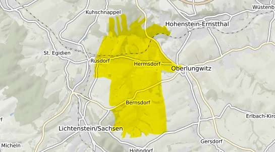 Immobilienpreisekarte Bernsdorf Oberlausitz