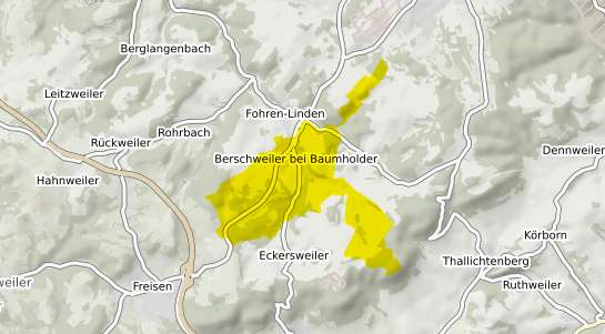Immobilienpreisekarte Berschweiler b. Baumholder