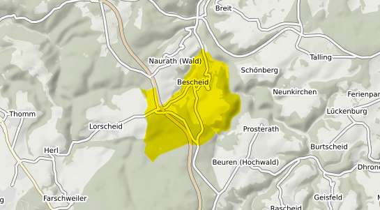 Immobilienpreisekarte Bescheid b. Hermeskeil