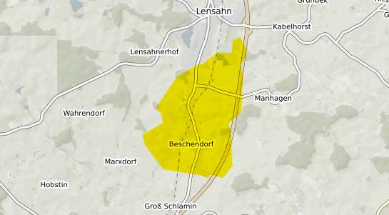 Immobilienpreisekarte Beschendorf