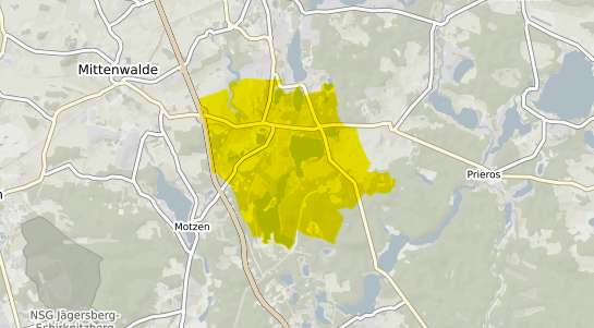 Immobilienpreisekarte Bestensee