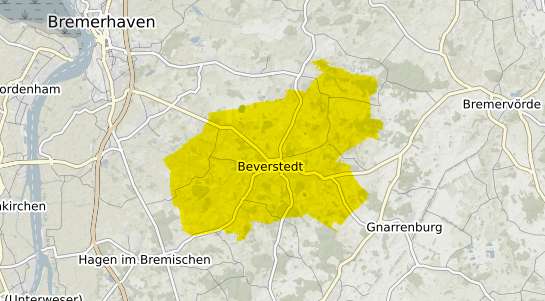 Immobilienpreisekarte Beverstedt