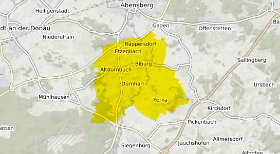 Immobilienpreisekarte Biburg Gem. Gars a. Inn