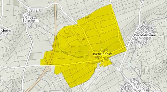 Immobilienpreisekarte Biebelnheim