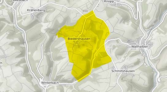 Immobilienpreisekarte Biedershausen