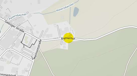 Immobilienpreisekarte Biehlerhof