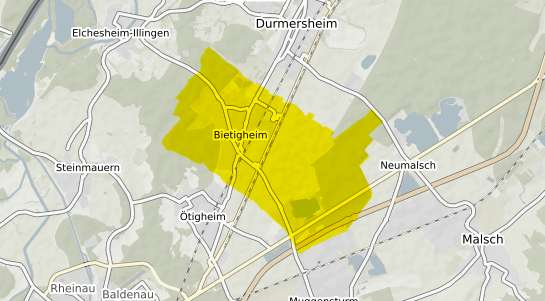 Immobilienpreisekarte Bietigheim Baden
