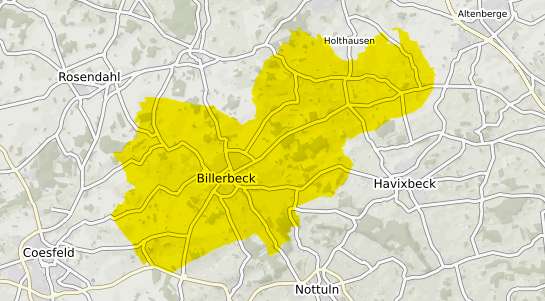 Immobilienpreisekarte Billerbeck Westfalen
