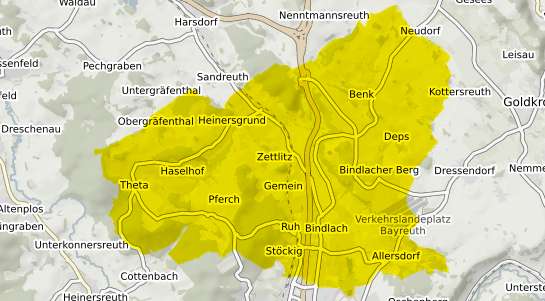 Immobilienpreisekarte Bindlach