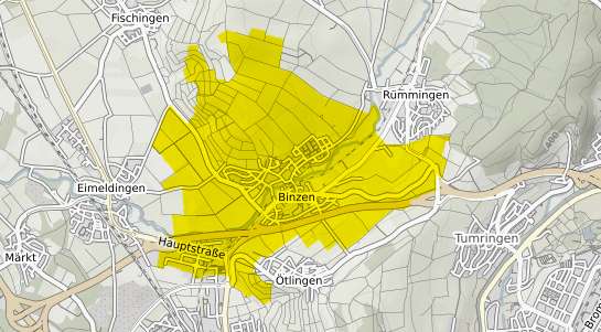 Immobilienpreisekarte Binzen Kr. Loerrach