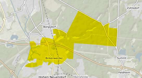 Immobilienpreisekarte Birkenwerder