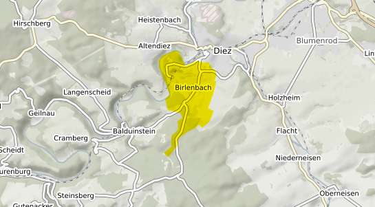 Immobilienpreisekarte Birlenbach Rhein-Lahn-Kreis