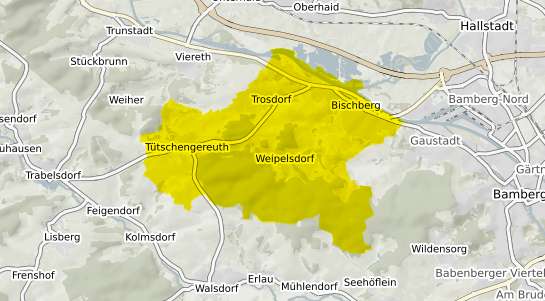 Immobilienpreisekarte Bischberg Oberfranken