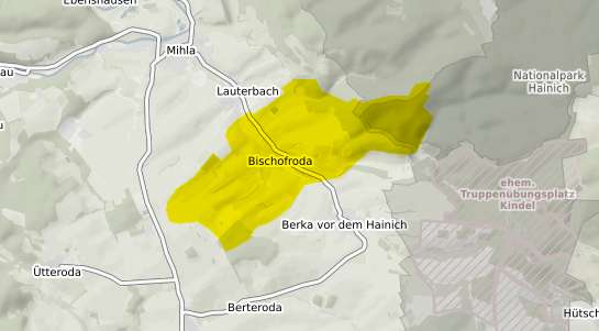Immobilienpreisekarte Bischofroda
