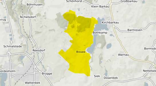Immobilienpreisekarte Bissee