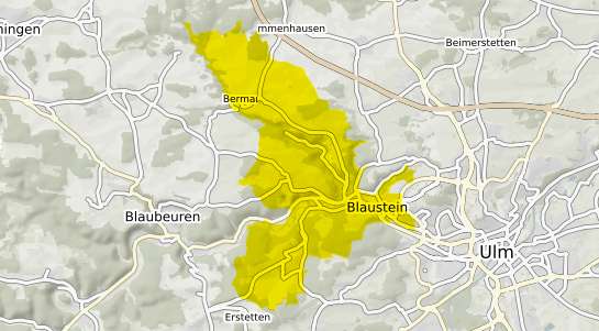 Immobilienpreisekarte Blaustein Wuerttemberg