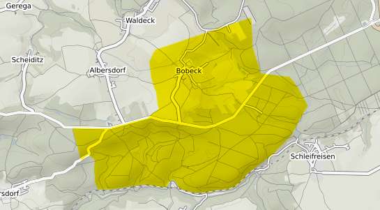 Immobilienpreisekarte Bobeck b. Stadtroda