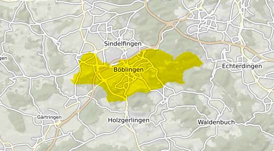 Immobilienpreisekarte Böblingen