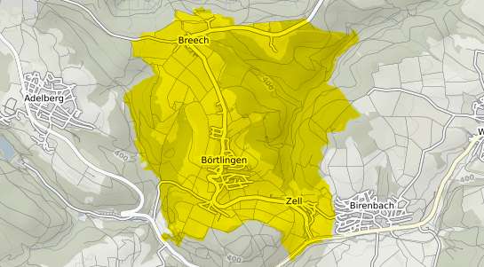 Immobilienpreisekarte B&ouml;rtlingen Kr. Goeppingen