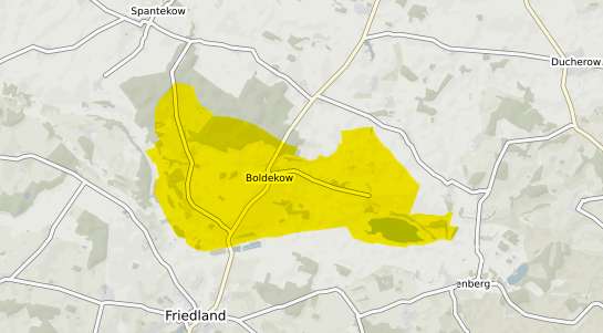 Immobilienpreisekarte Boldekow