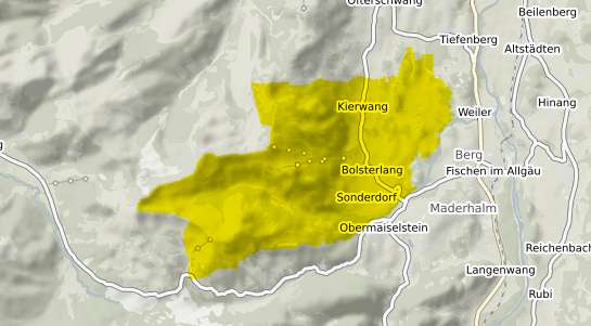 Immobilienpreisekarte Bolsterlang