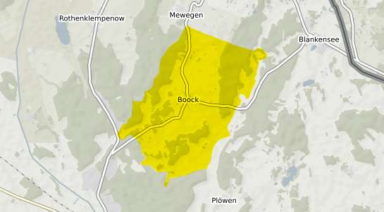 Immobilienpreisekarte Boock Vorpommern