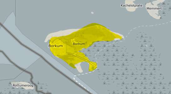 Immobilienpreisekarte Borkum