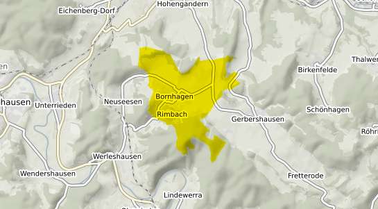 Immobilienpreisekarte Bornhagen