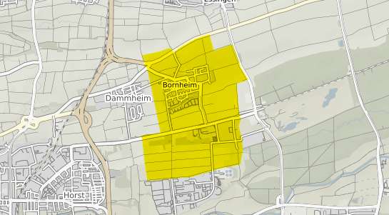 Immobilienpreisekarte Bornheim Rheinland