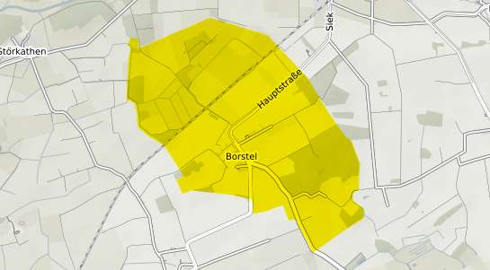 Immobilienpreisekarte Borstel b. Bad Oldesloe