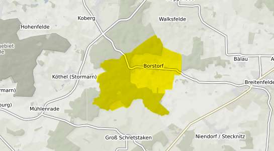 Immobilienpreisekarte Borstorf