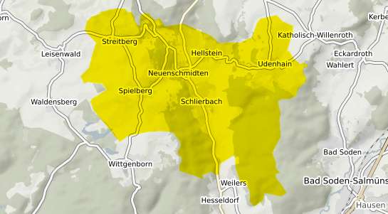 Immobilienpreisekarte Brachttal